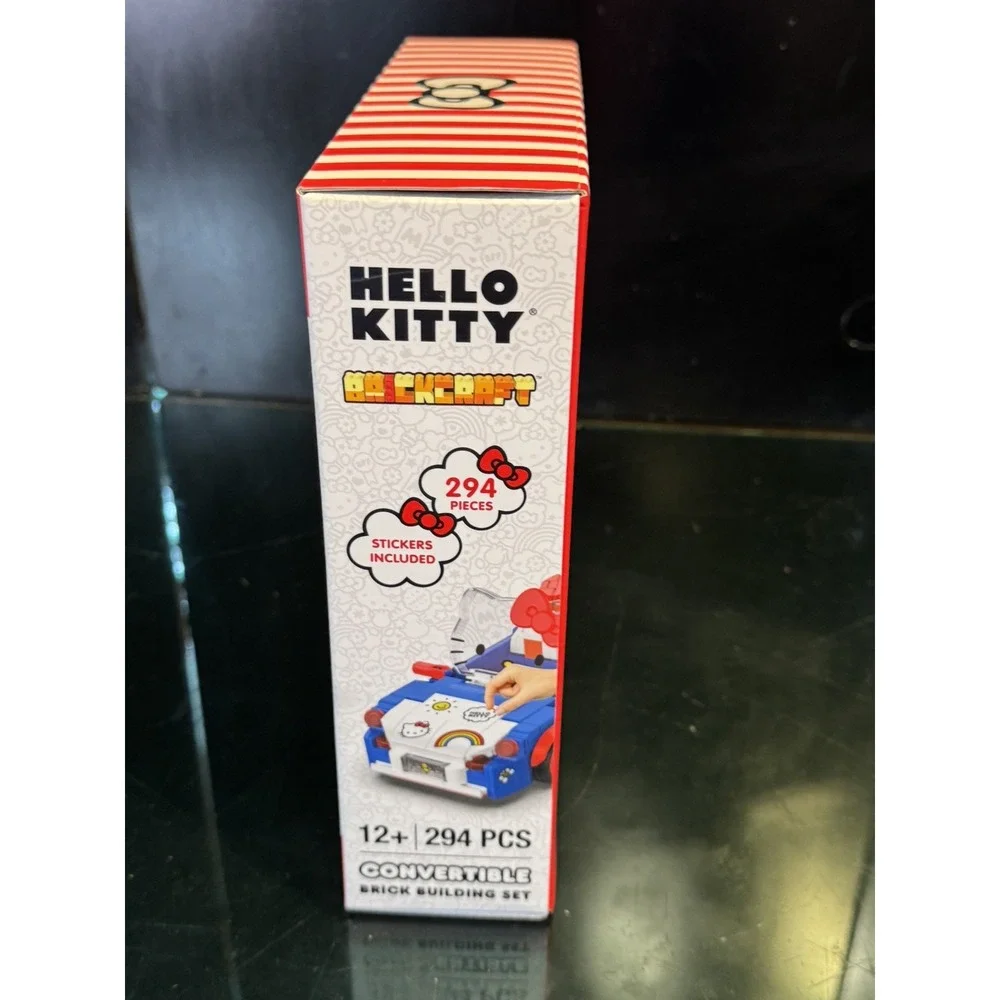 Brickcraft Sanrio Hello Kitty Convertible Car Building Set 294 Pcs New Sealed